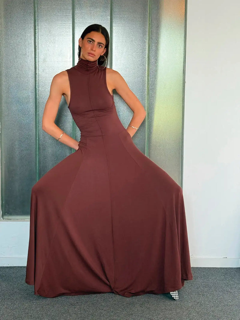 Diana Brown Dress