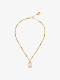 Drop White Collier