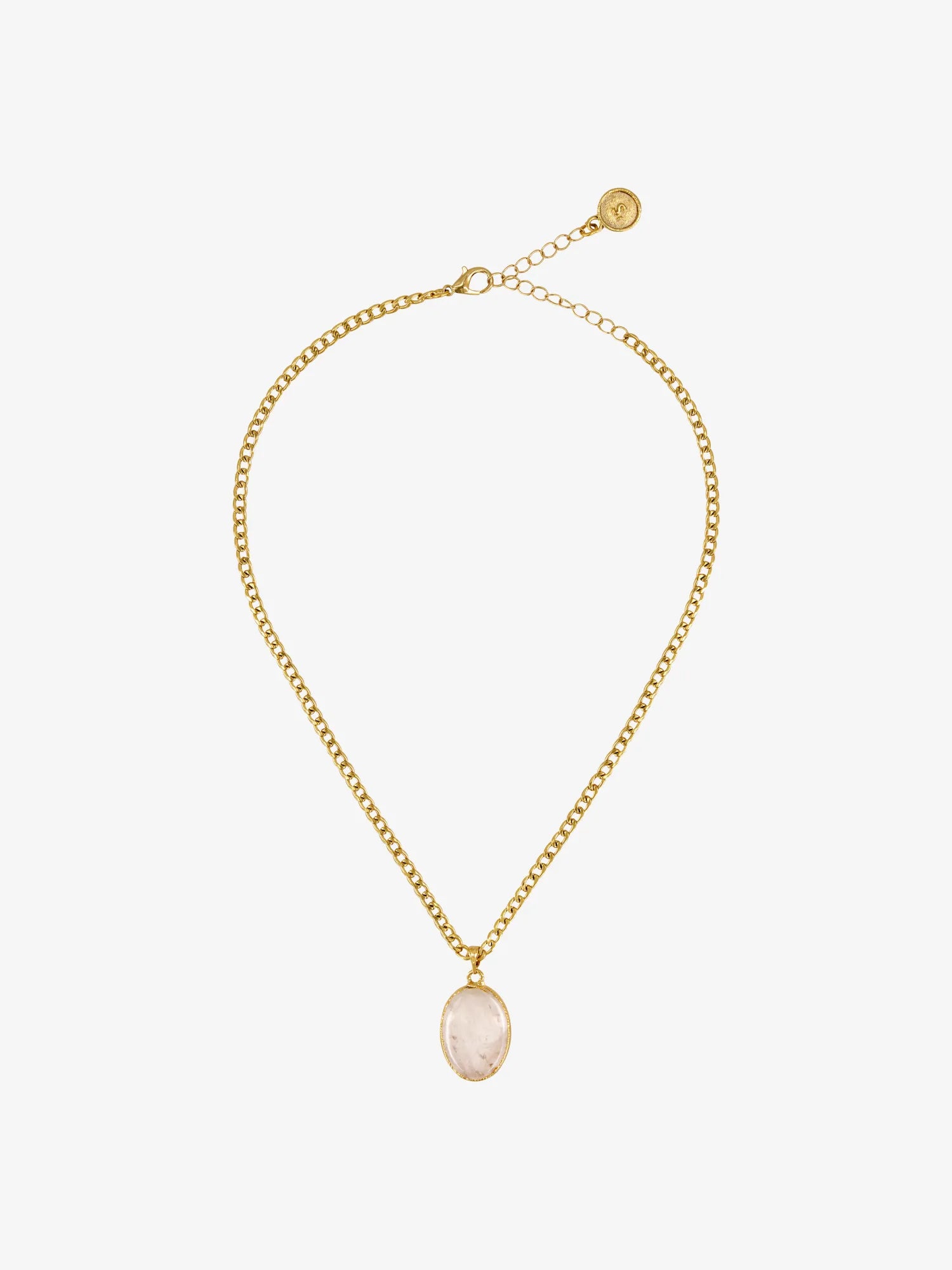Drop White Collier