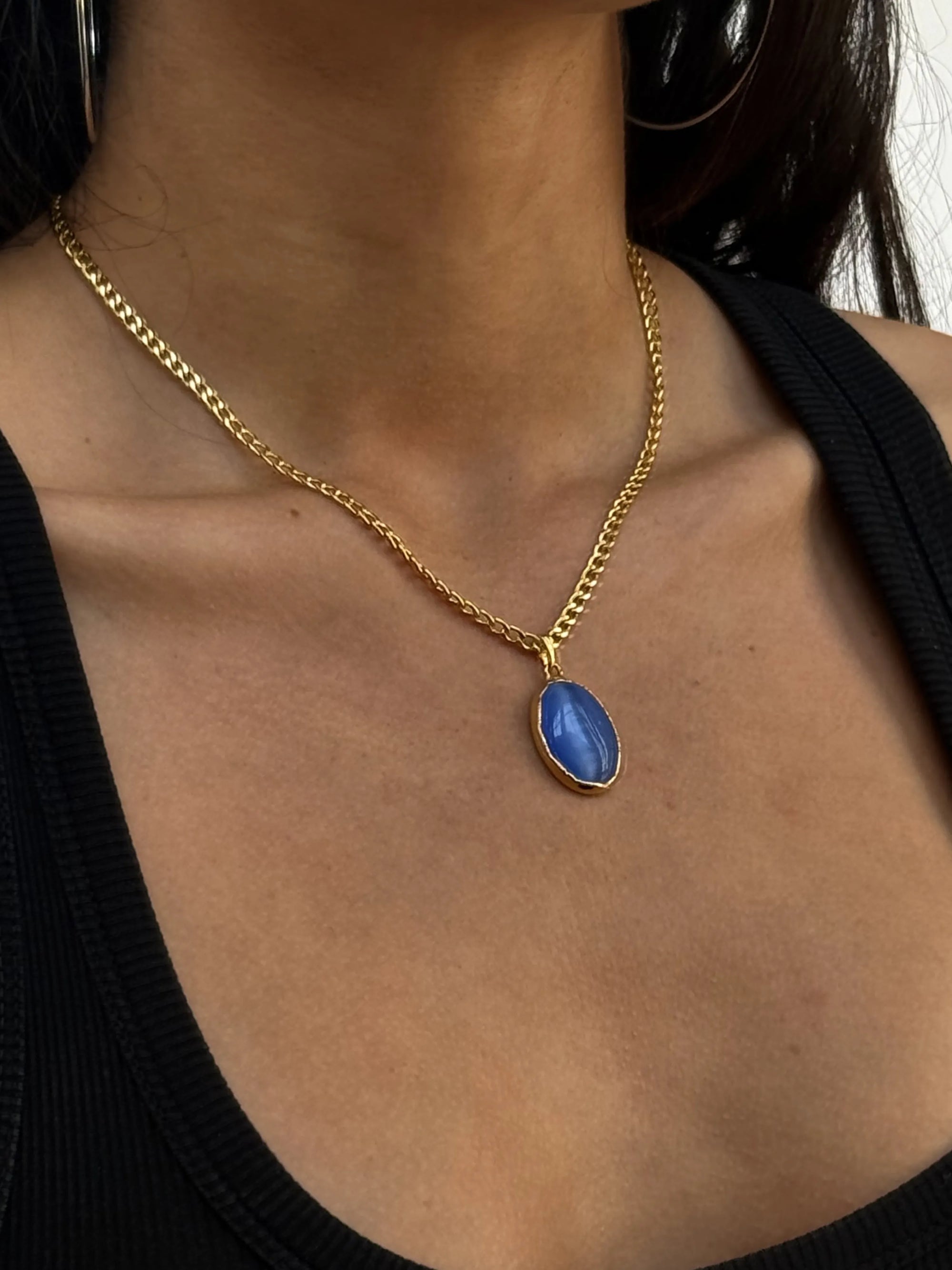 Drop Blue Collana