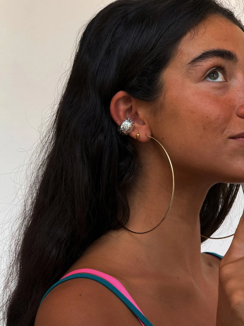 Blink Silver Ear Cuff