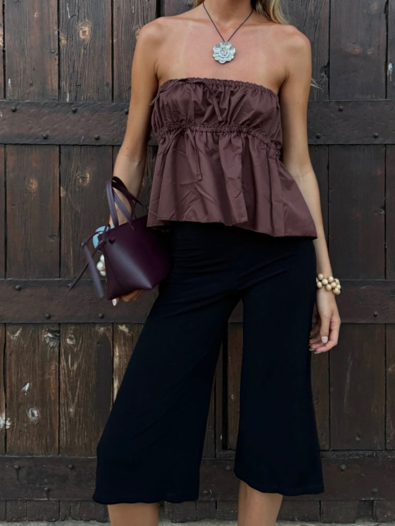 Camila Café Top/Skirt