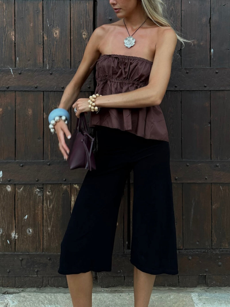 Camila Café Top/Skirt
