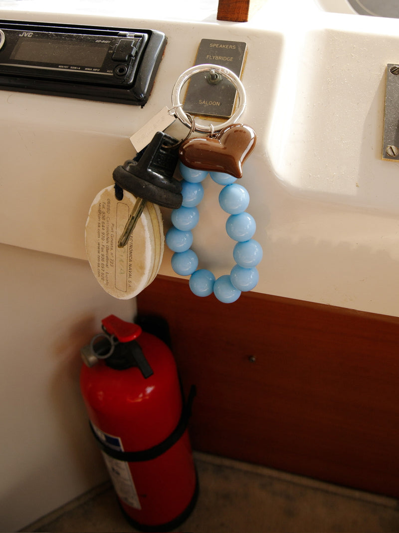 Maddy Blue Key Charm