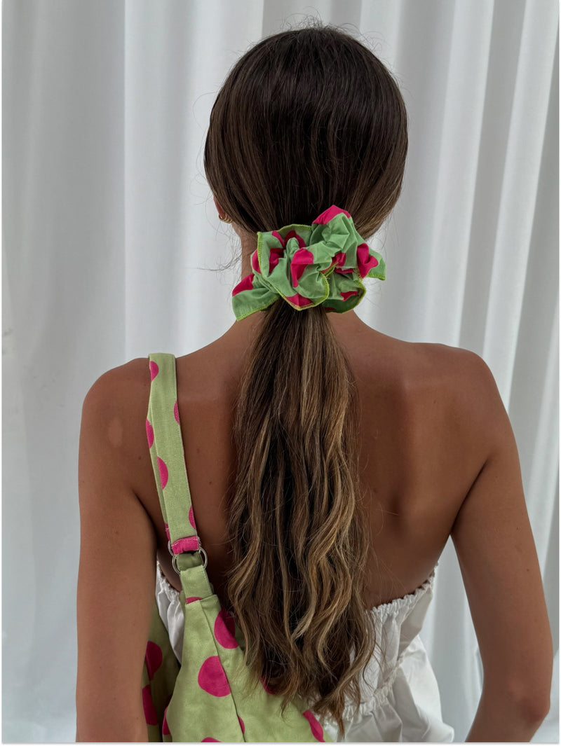 Mati Green Scrunchie