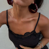 Mari Carmen Garnet Big Hoops