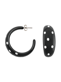 Mari Carmen Black Hoops