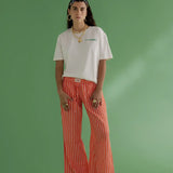 Gabrielle Pants Pink&Orange