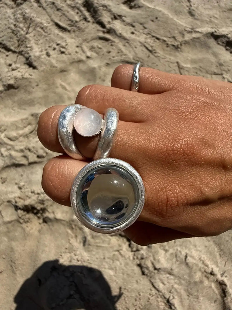 Heather Silver Ring