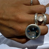 Heather Silver Ring