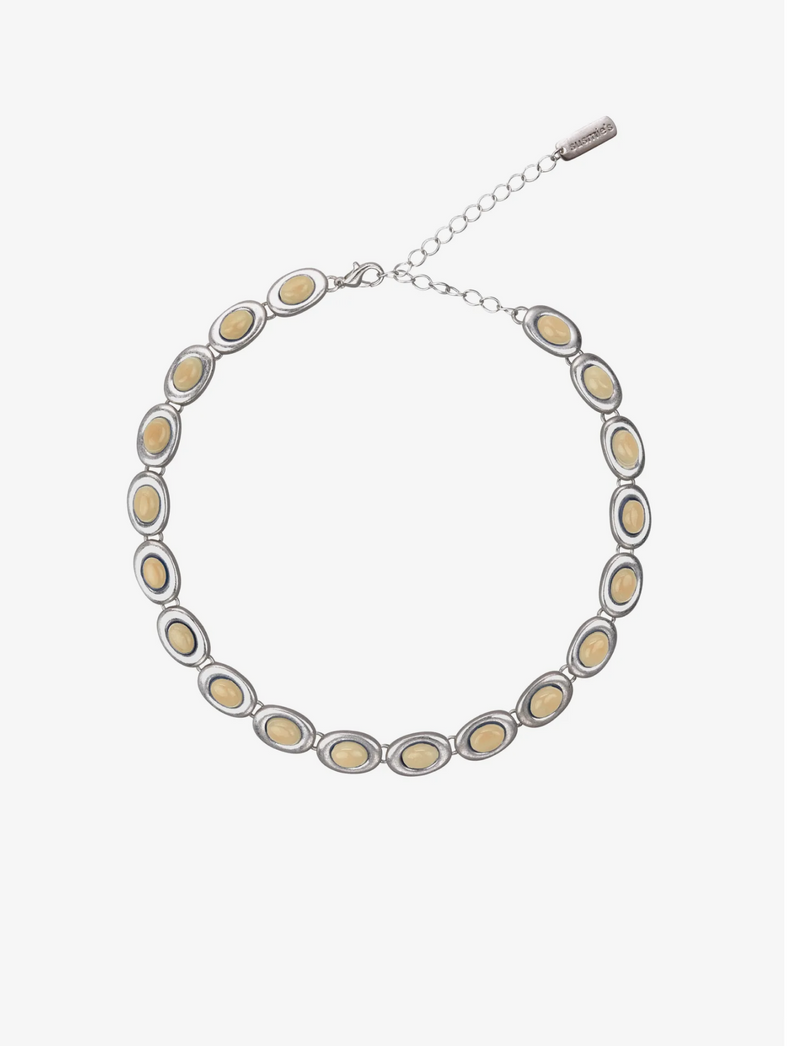 I gave you my heart Butter Silver Necklace