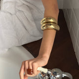 Carey's Washed Gold Bracelet