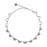 U and Me Choker Silver