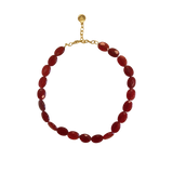 Stolen Kiss - Garnet Necklace