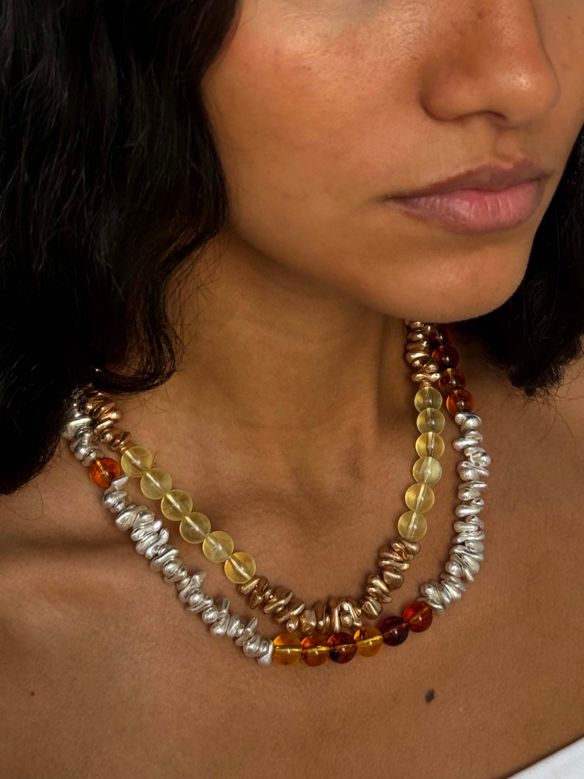Meadow Yellow Necklace