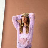 Brandy & Margo Sweater - Purple