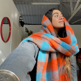 Galway - Blue&Orange Scarf