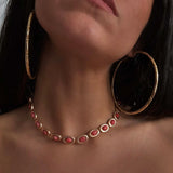 I gave you my heart Ambar Gold Necklace