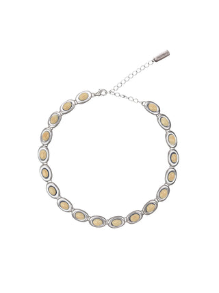 I gave you my heart Butter Silver Necklace