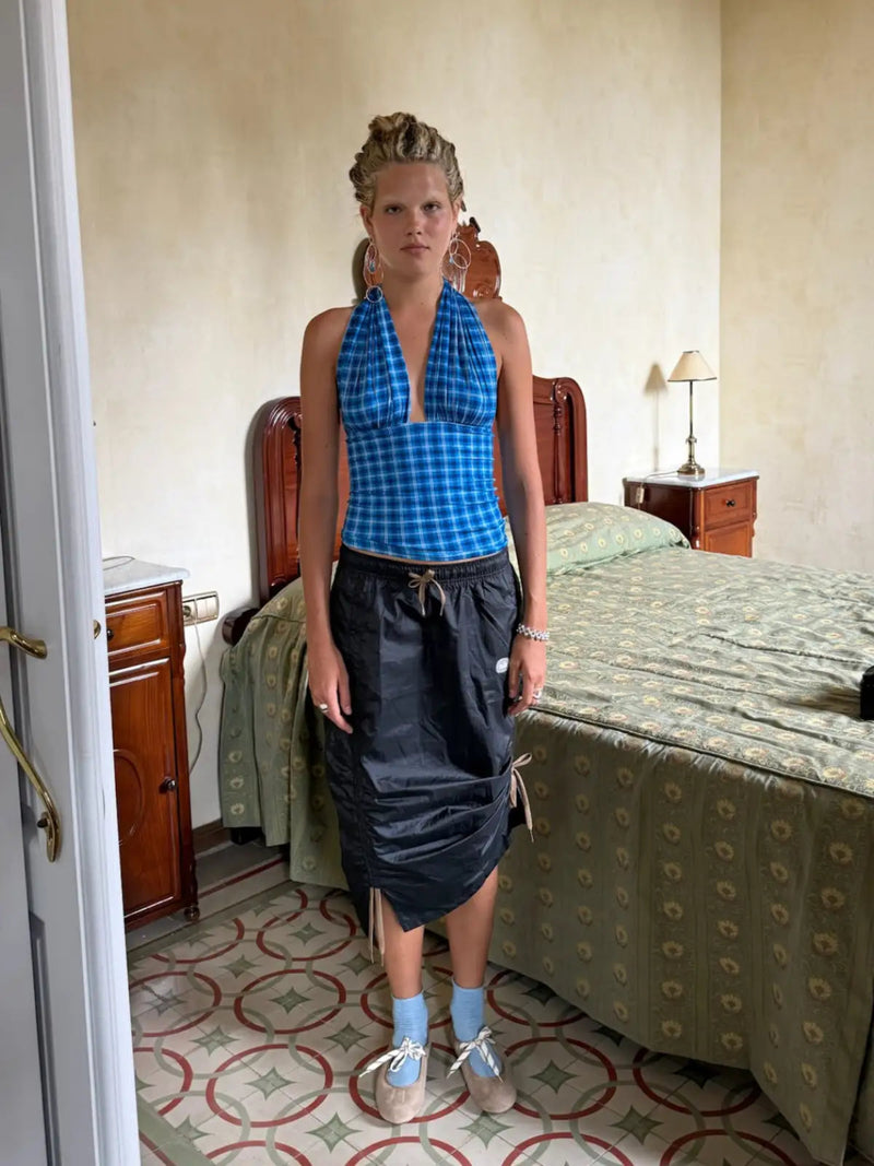 Isabela Indigo Top