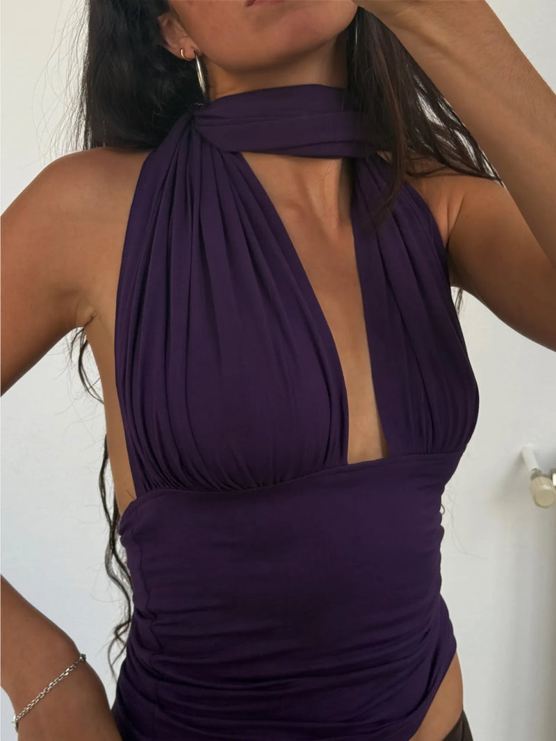 Isabela Amethyst Top