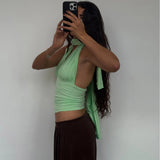 Isabela Minty Top