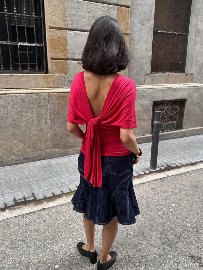 Isabela Red Top