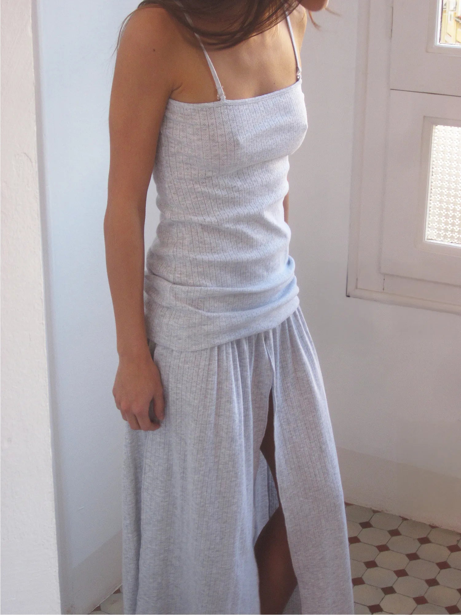Jasmine Grey Dress