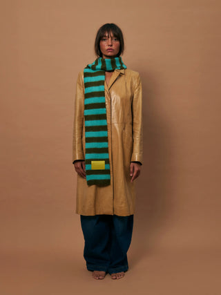 Sciarpa verde polare