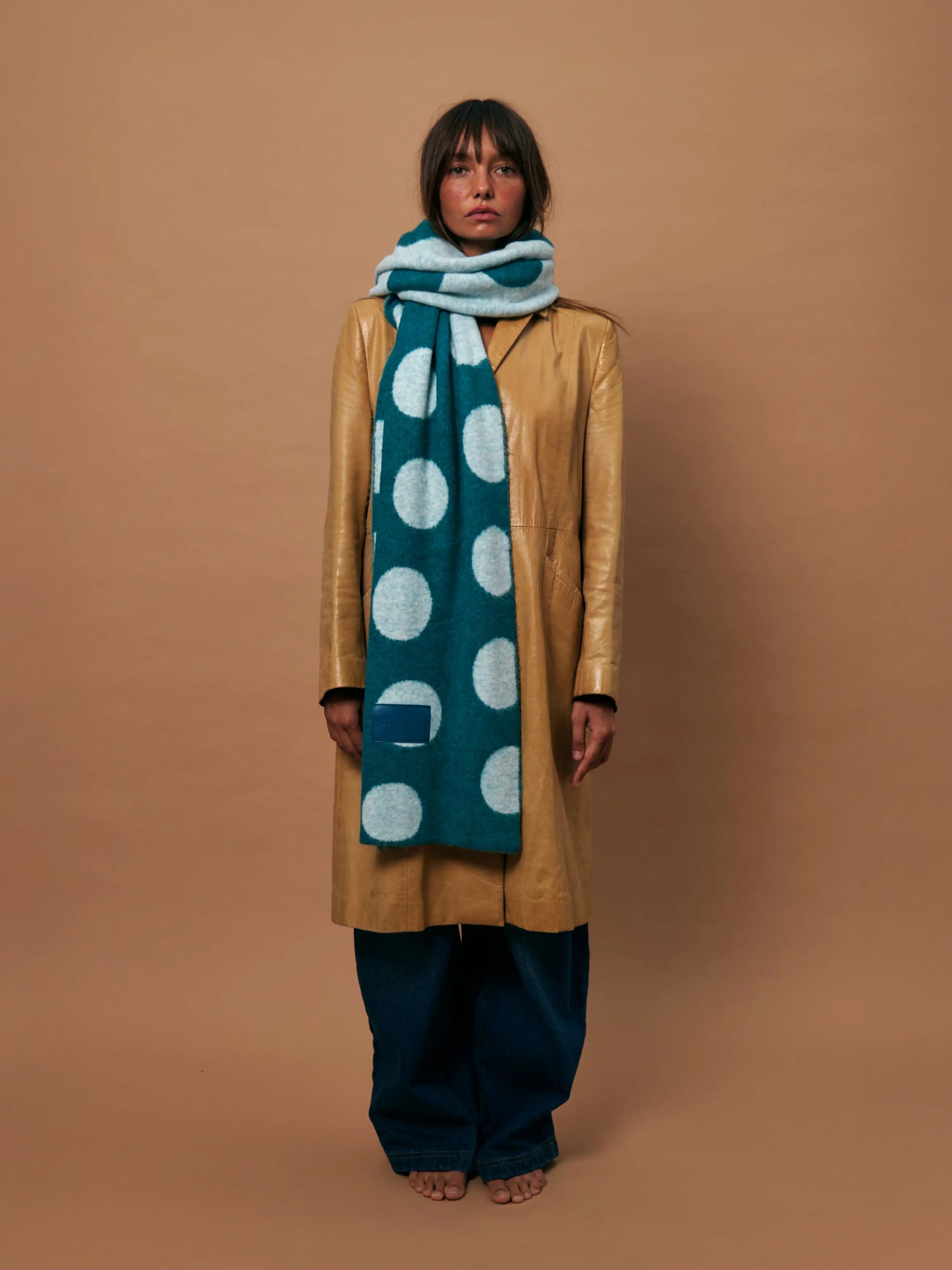 Marieta Blue Scarf