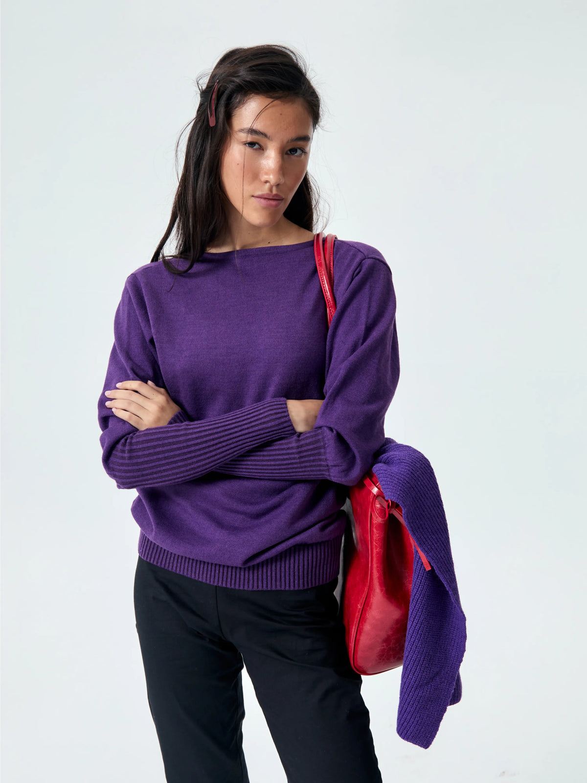 Lina Amethyst Sweater