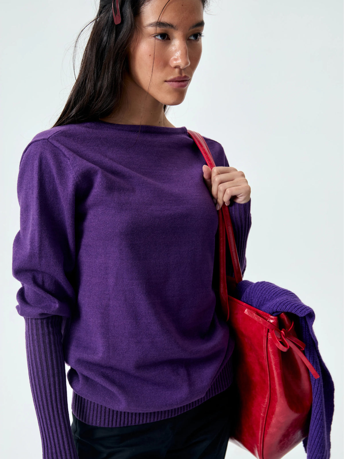 Lina Amethyst Sweater