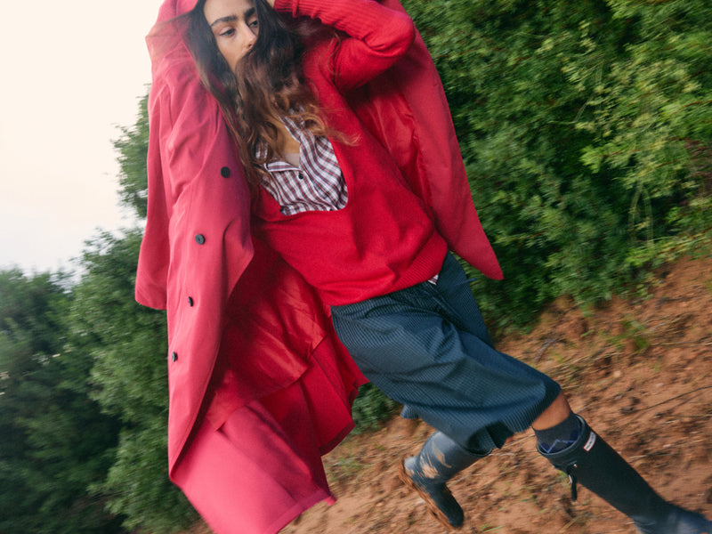 Lina Red Sweater