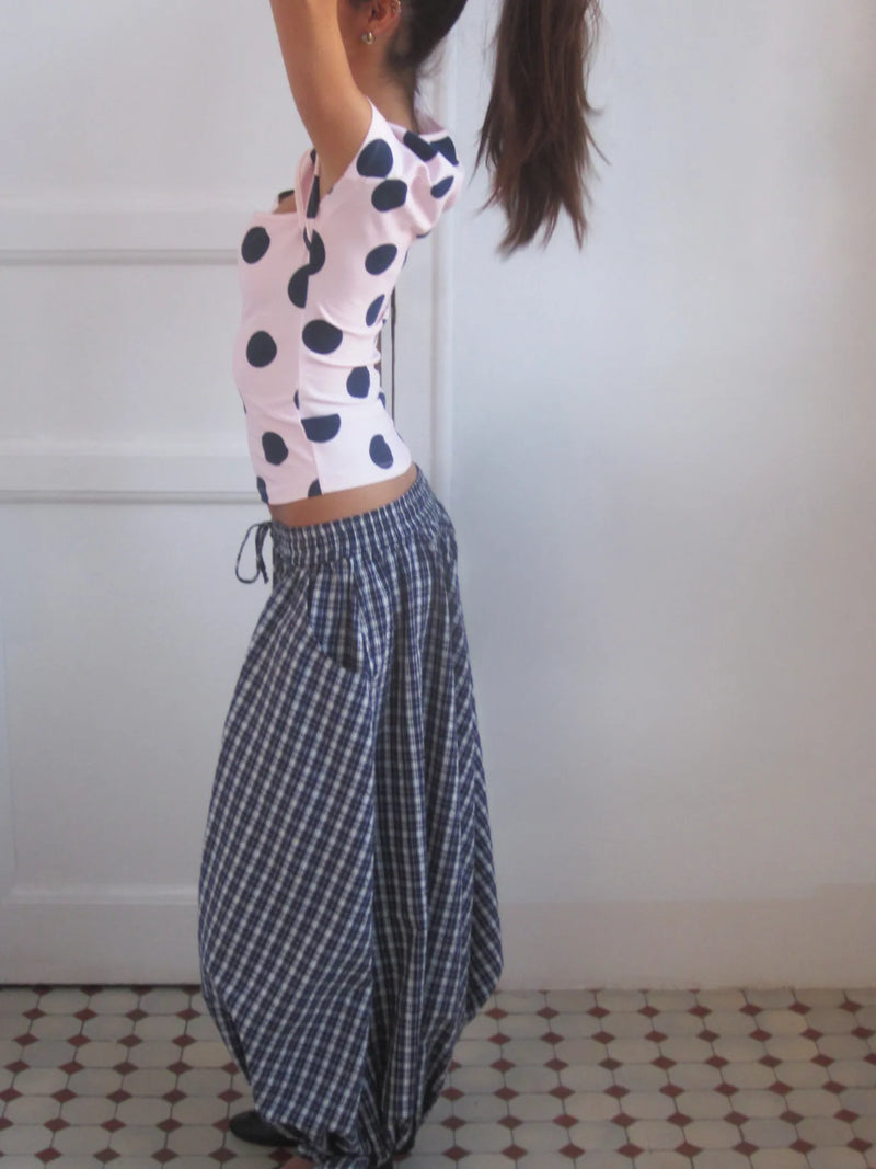 Lotus Polka Dots Top
