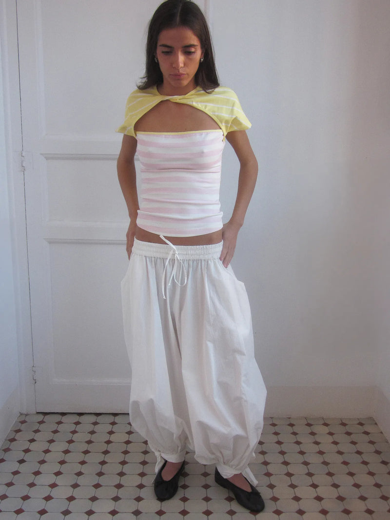 Lotus Stripes Top