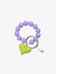 Maddy Purple Key Charm