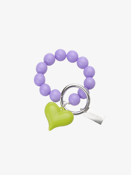 Maddy Purple Key Charm