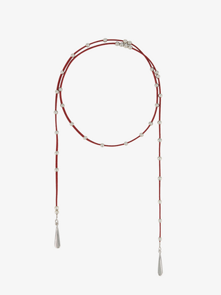 Make a Deal Necklace Garnet