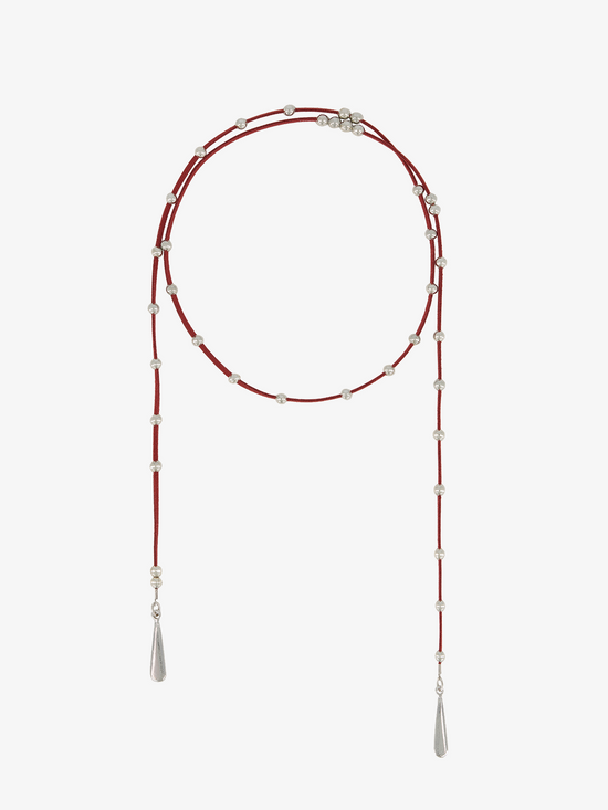 Make a Deal Necklace Garnet