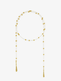 Make a Deal White Necklace