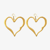 Melted Heart Earrings