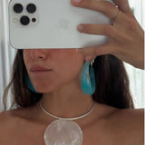 Macarena Hoops Turquoise