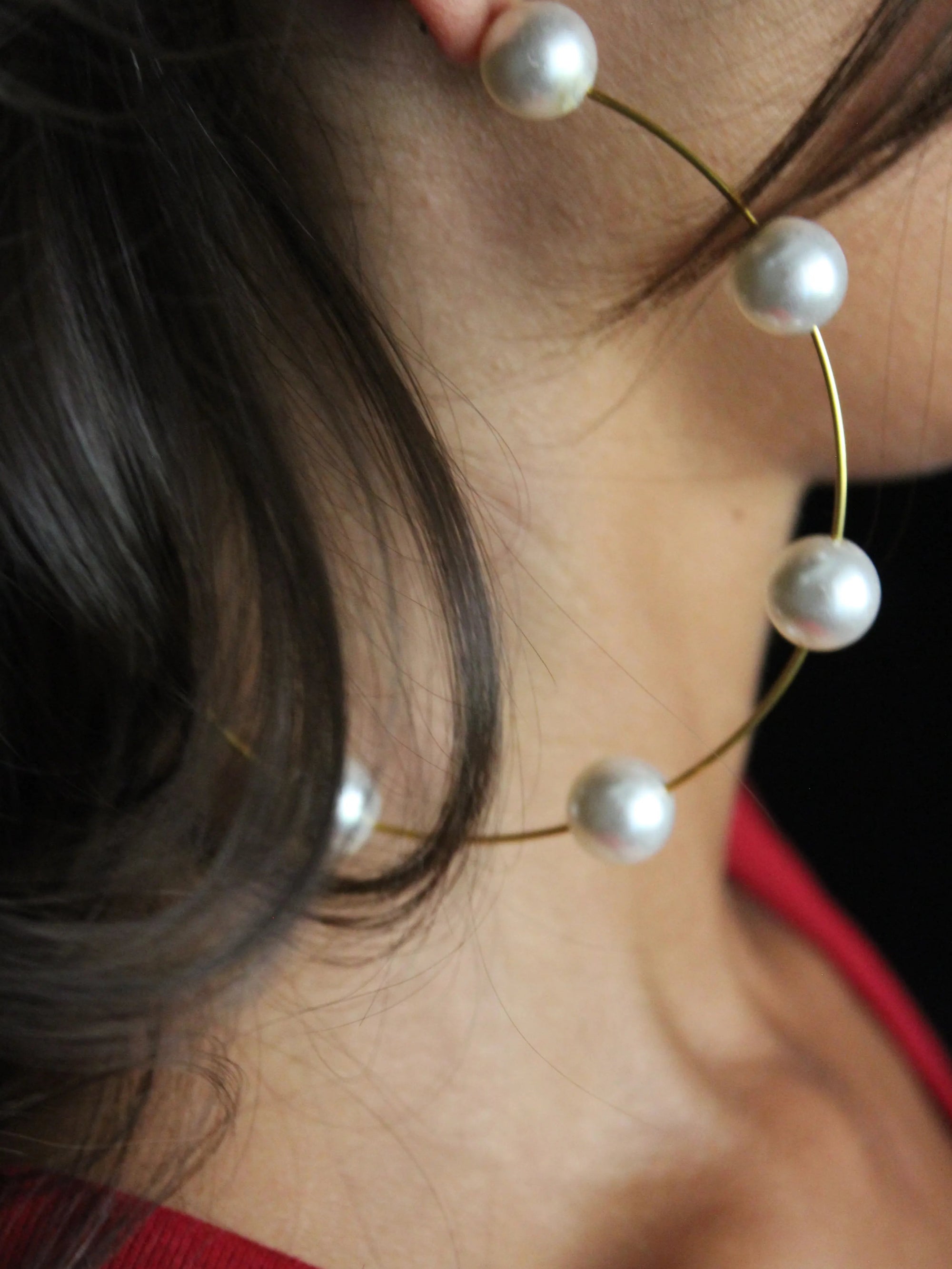Moon Gold Earrings