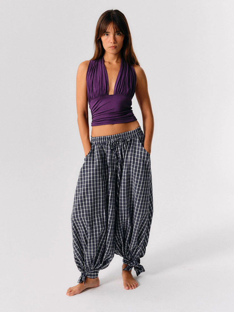 Pantaloni blu navy Magnolia