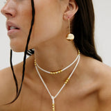 Make a Deal Necklace White