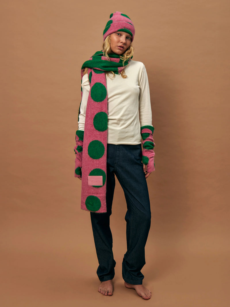 Marieta Pink Scarf