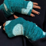 Gants bleus Marieta