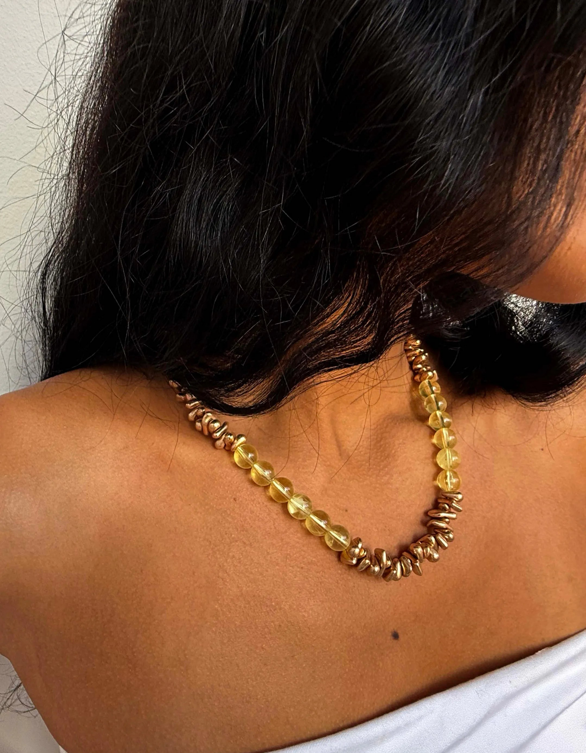 Meadow Yellow Necklace