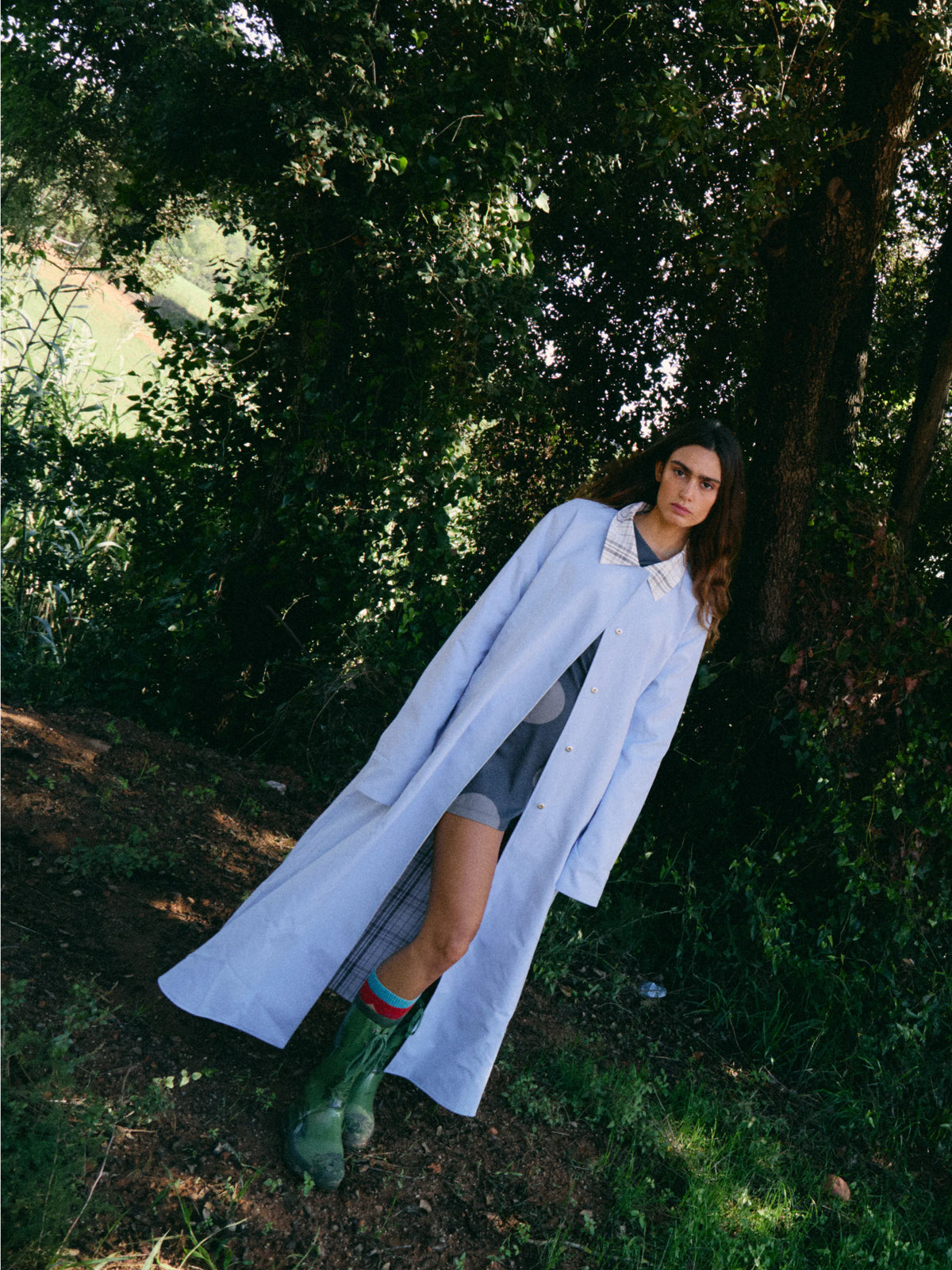 Mel Reversible Trench Coat