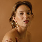 Melted Heart Earrings